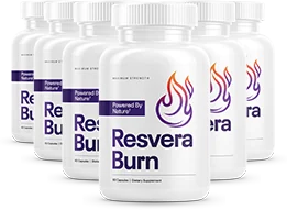 ResveraBurn 6 Bottles package