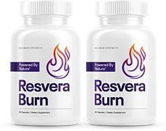 ResveraBurn evening wellness supplement bottle